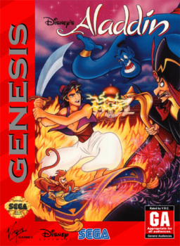 Aladdin game (USA) online in your browser | Sega Genesis
