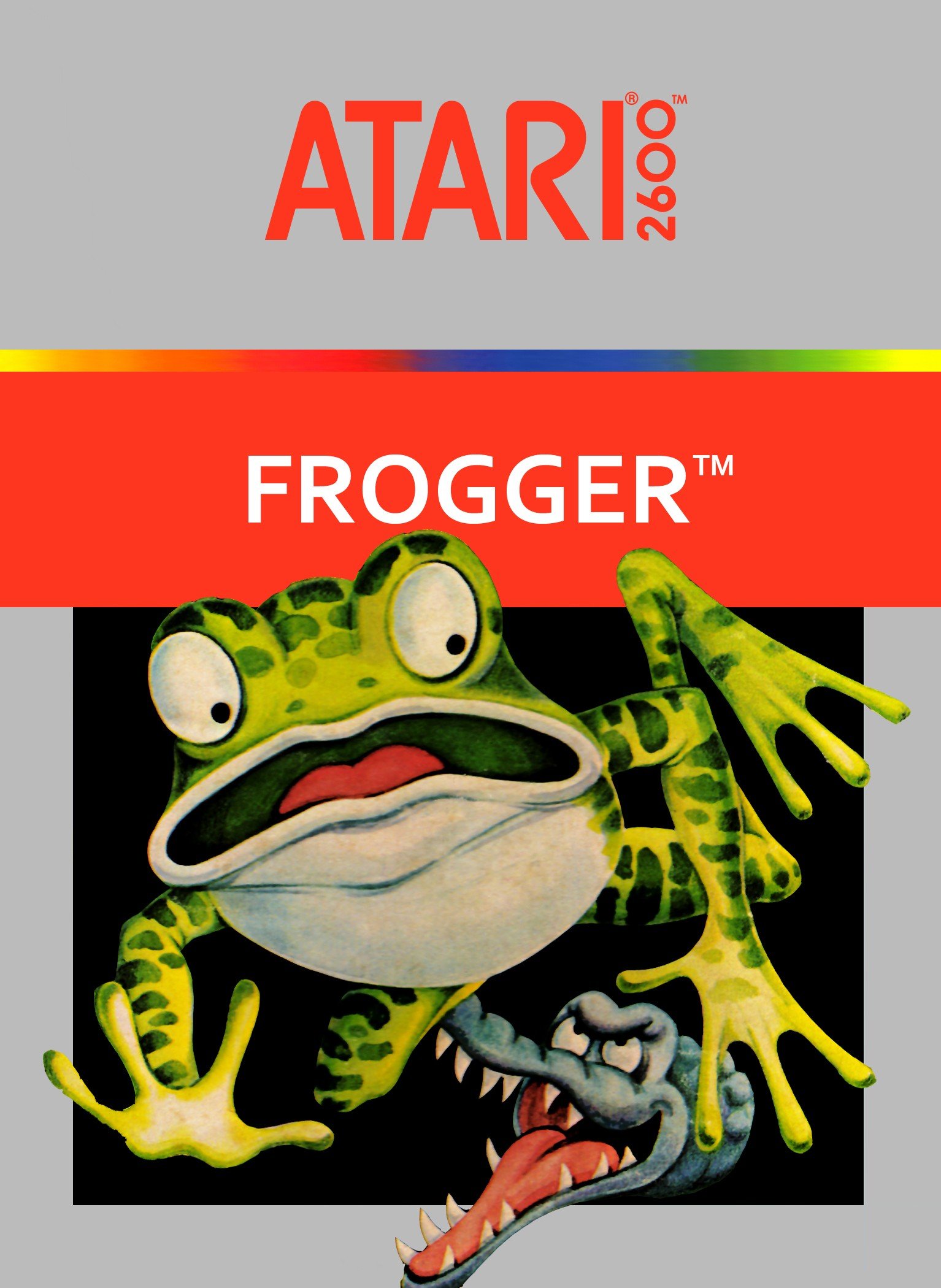 Play Frogger online (Atari 2600) .