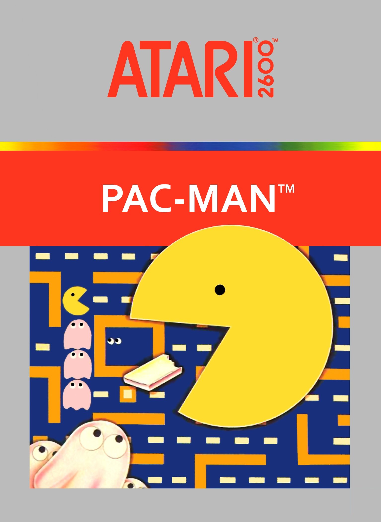 Play Pacman online (Atari 2600)