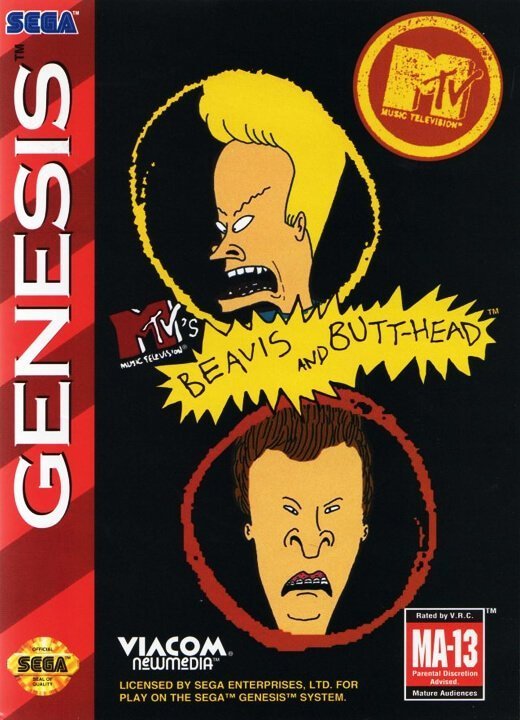 Play Beavis and Butt-Head online (Sega Genesis)