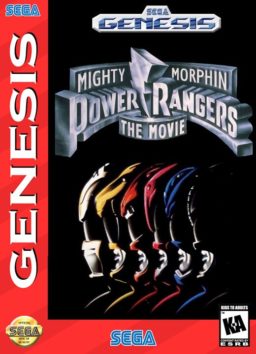 Play Mighty Morphin Power Rangers - The Movie online (Genesis)