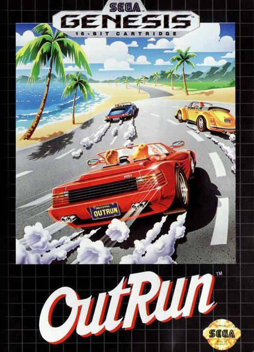 Play OutRun online (Sega Genesis)