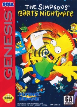 Play The Simpsons - Bart's Nightmare online (Sega Genesis)