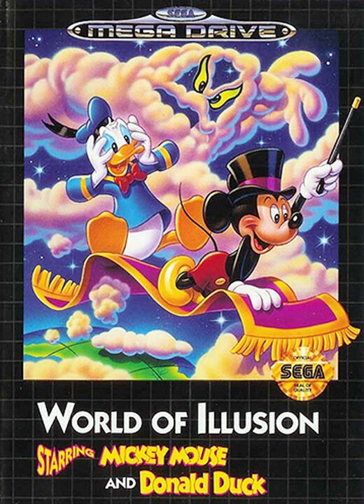 world of illusion starring mickey mouse and donald duck play online