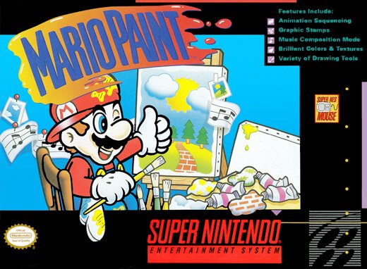 Play Mario Paint online (SNES)