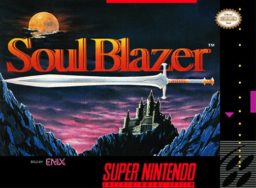 Soul Blazer SNES front cover